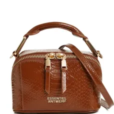 Сумка на плечо Bobbi с тиснением под крокодила