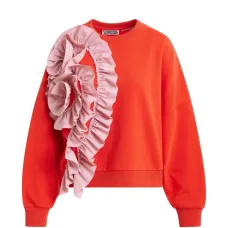 Свитшот с оборками Свитшот с оборками