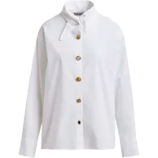 Рубашка с галстучным воротником Рубашка с галстучным воротником