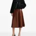 А-силуэтная миди-юбка с отделкой в ​​виде цепочки