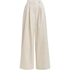 Брюки Jazmine со складками и шлевками для ремня