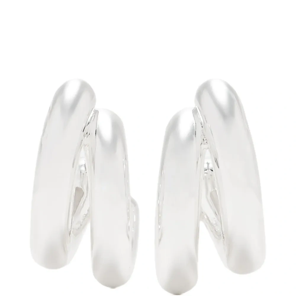 Серьги-кольца Florence с изогнутым дизайном