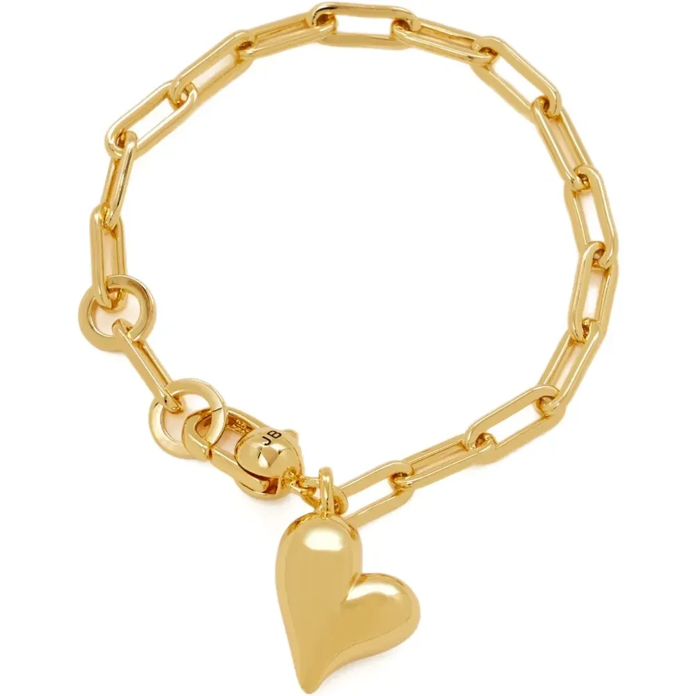 Браслет-цепочка с подвеской в форме сердца