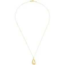 Ожерелье с закрученным кулоном