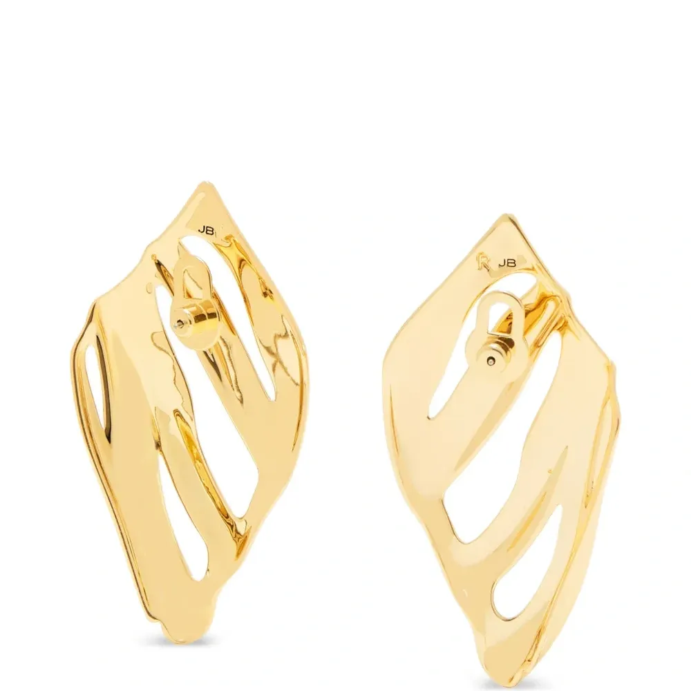 Серьги с вырезами