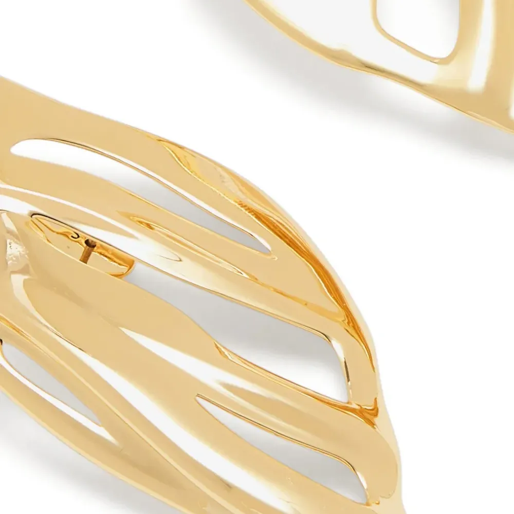 Серьги с вырезами