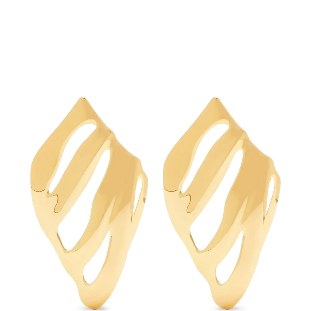 Серьги с вырезами