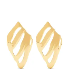 Серьги с вырезами