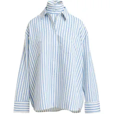 Полосатая рубашка Janna со стразами