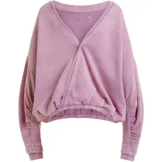 Толстовка с открытой спиной