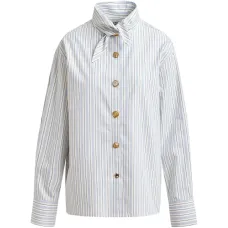 Рубашка Jomato в полоску на пуговицах