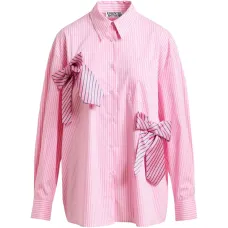 Рубашка Jiwi в полоску с бантом