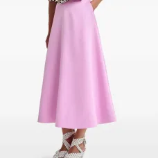 Миди-юбка А-силуэта