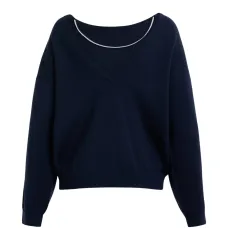 Свитер с ремешками из страз Свитер с ремешками из страз