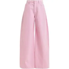 Джинсы с драпировкой