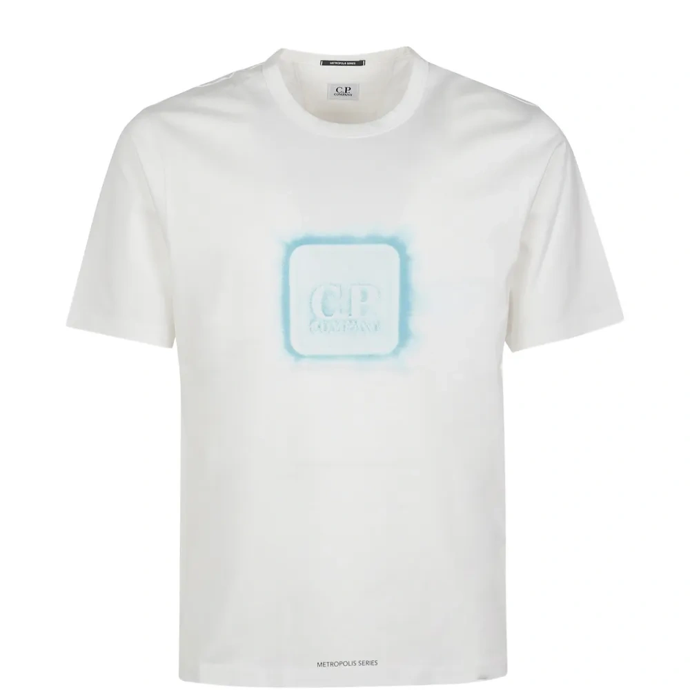 Футболка с логотипом и круглым вырезом