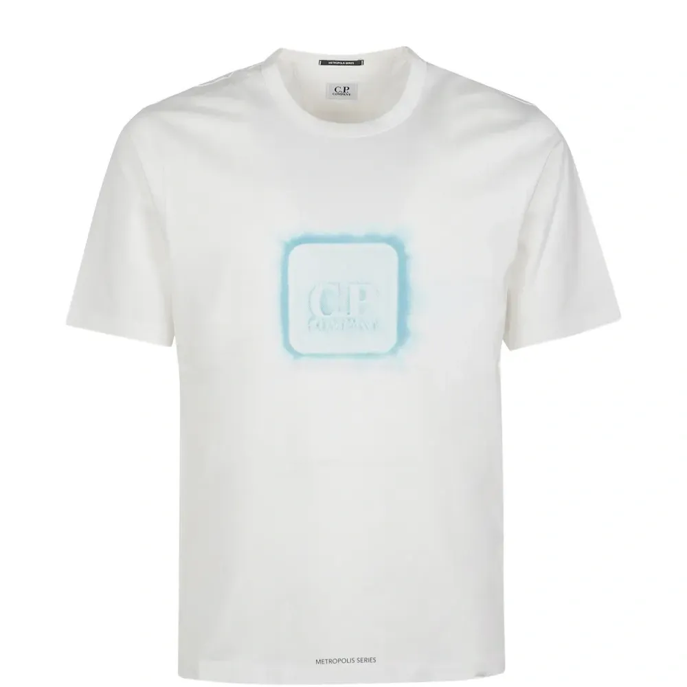 Футболка с логотипом и круглым вырезом