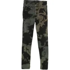 Джинсы с камуфляжным принтом Джинсы с камуфляжным принтом