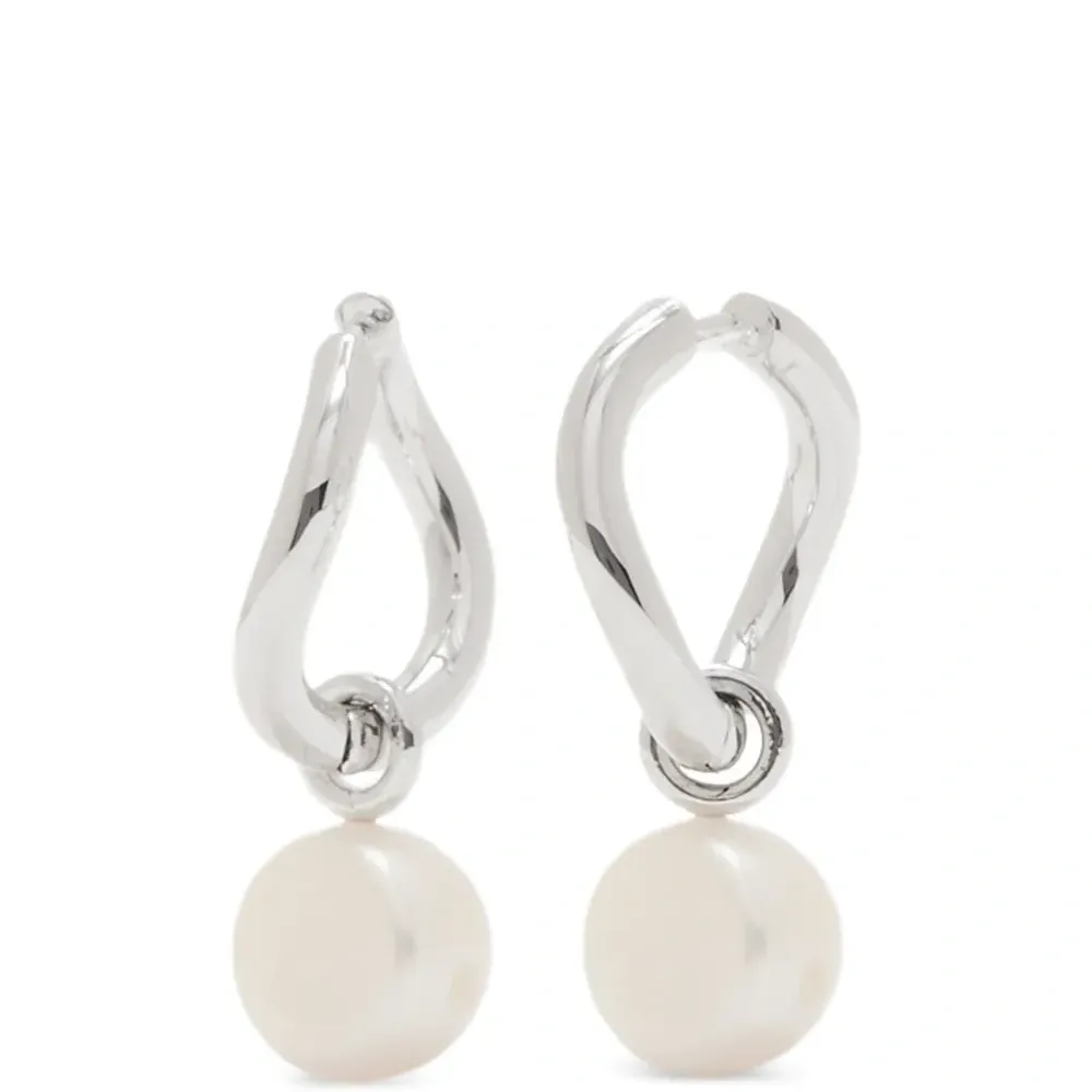 Серьги с подвесками в виде жемчужин Serenity
