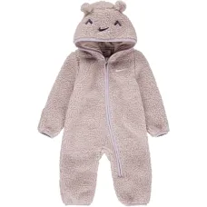 Комбинезон с капюшоном и вышитым логотипом