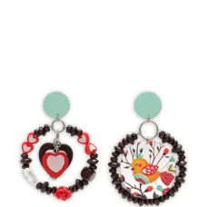 Серьги круглой формы Серьги круглой формы