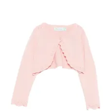 Болеро с фигурным краем