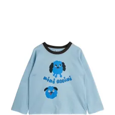 Футболка с длинными рукавами и принтом с собакой Футболка с длинными рукавами и принтом с собакой