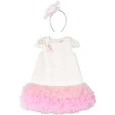 Комплект с платьем с отделкой из тюля