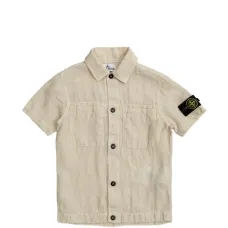 Рубашка с коротким рукавом и нагрудным карманом