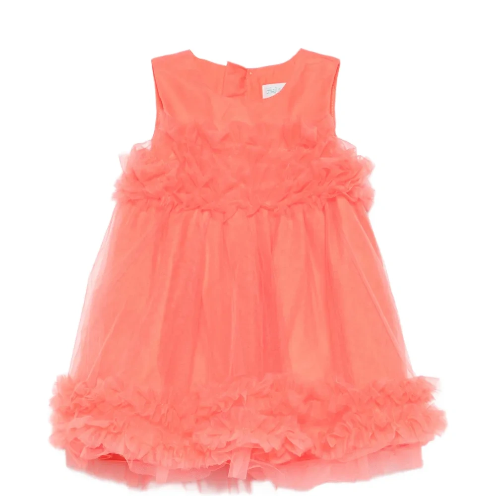 Платье с оборками