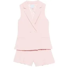 Розовый комплект из шорт и топа Розовый комплект из шорт и топа