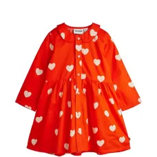 Платье с сердечным узором