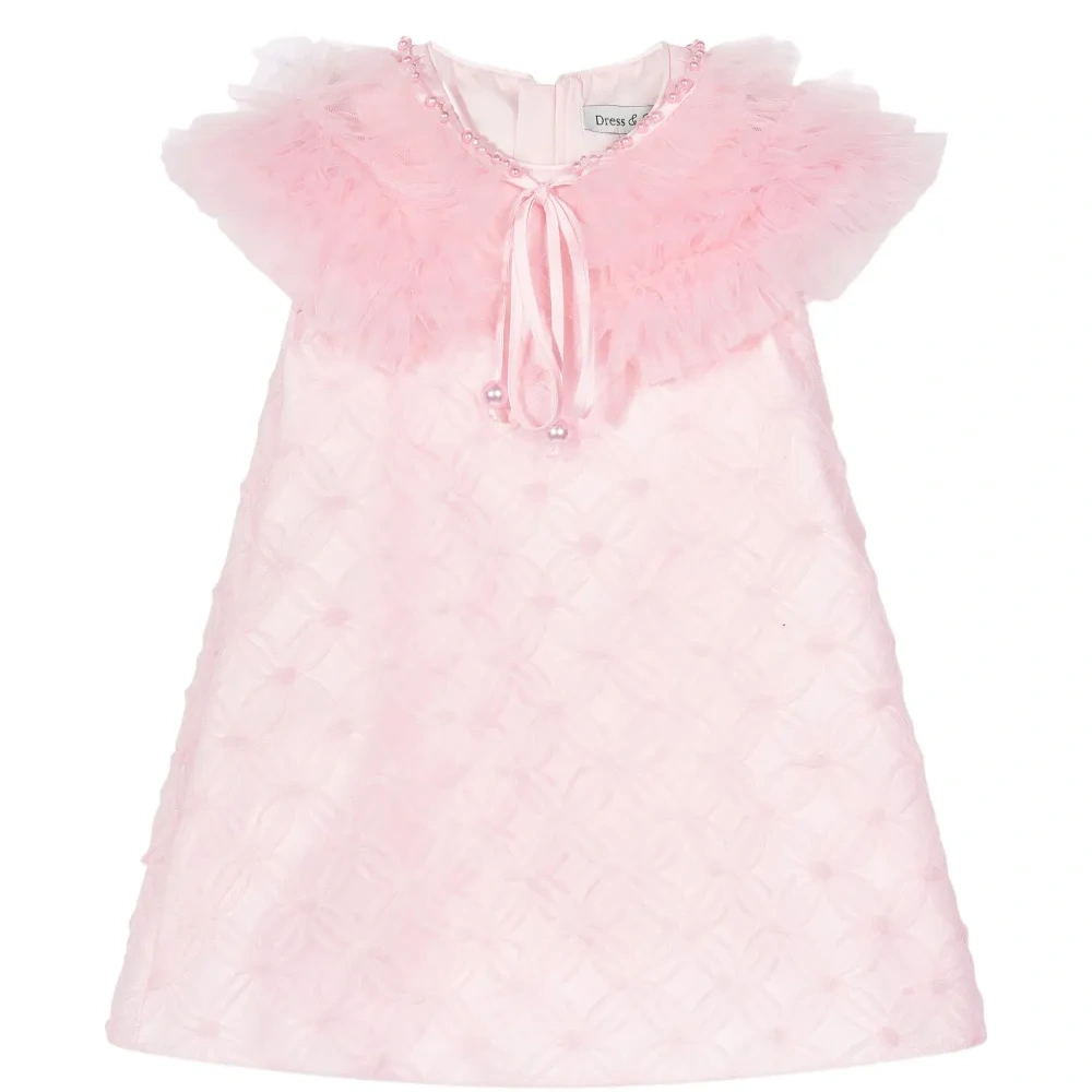 Платье с оборками