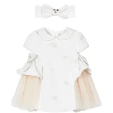 Комплект с платьем с цветочным принтом