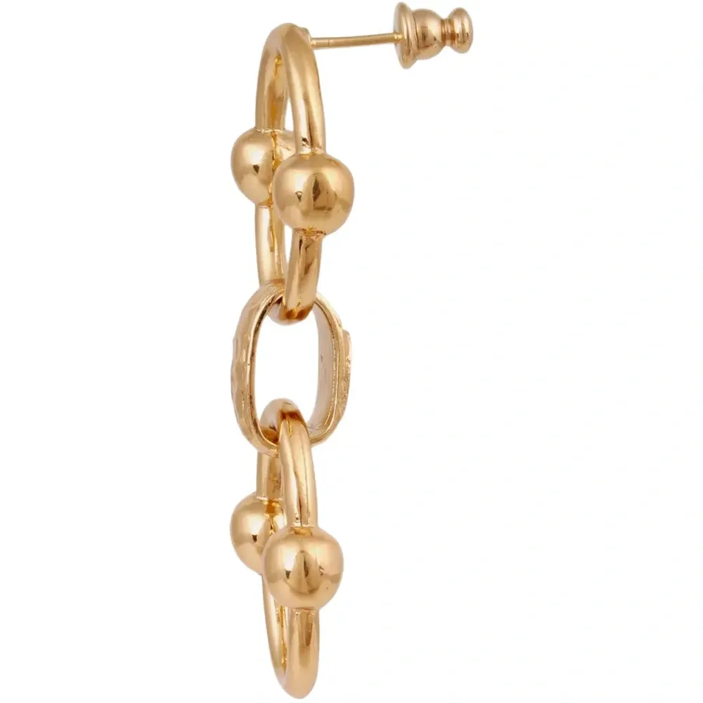 Серьги Rivage с бисерной цепочкой