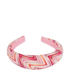 Ободок с зигзагообразным узором