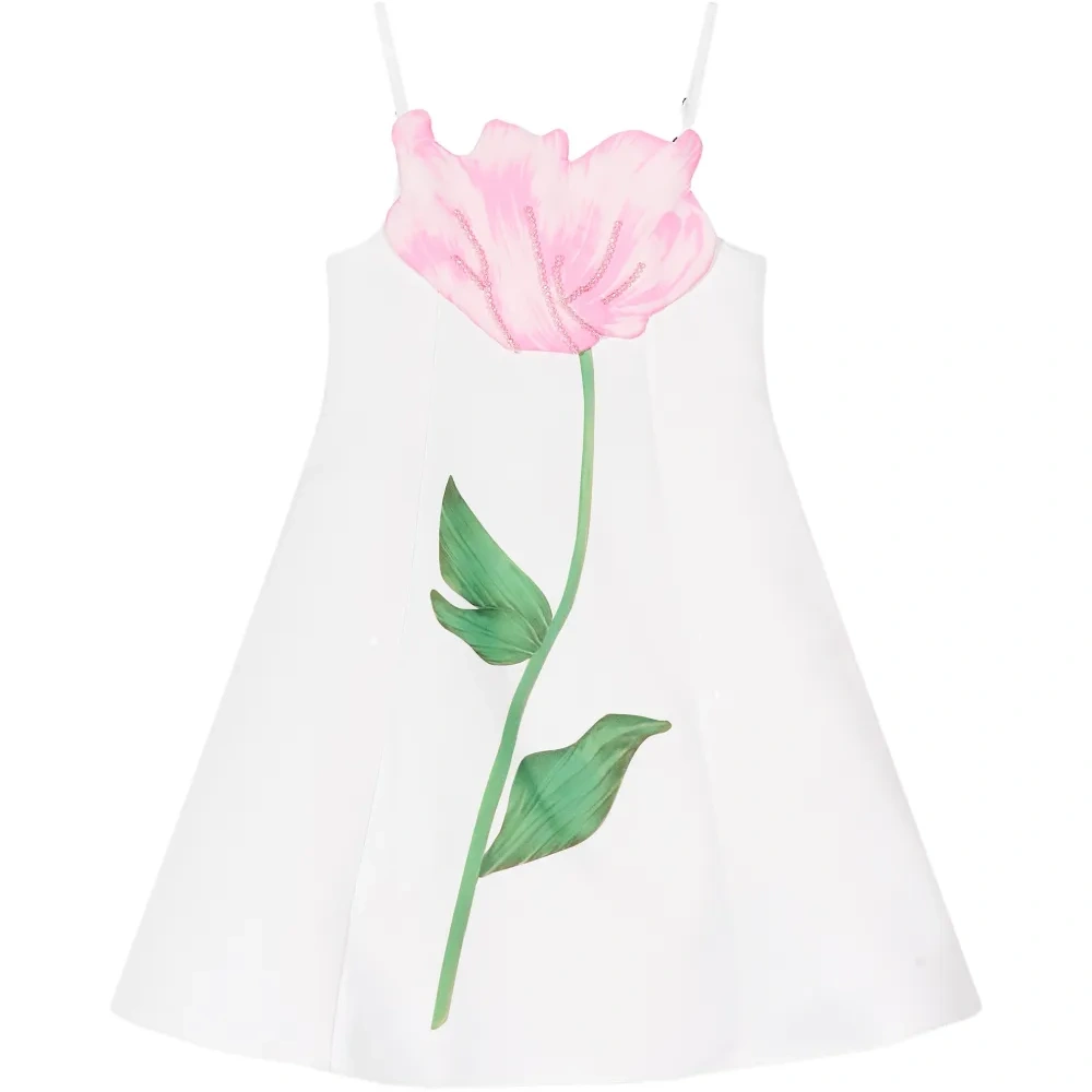 Платье с цветочным принтом