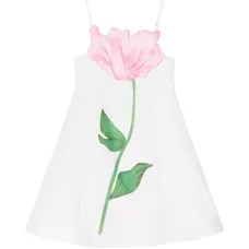 Платье с цветочным принтом