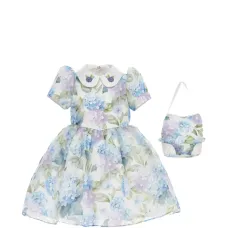 Комплект с платьем с цветочным принтом