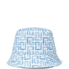 Панама с монограммным принтом