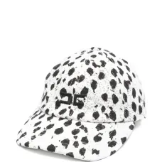 Бейсболка с принтом и логотипом