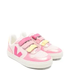 Кожаные кроссовки V-10 на липучках Кожаные кроссовки V-10 на липучках