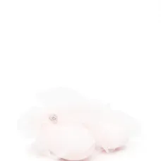 Туфельки для первых шагов из тюля с сердечками