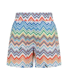 Шорты с зигзагообразным узором Шорты с зигзагообразным узором