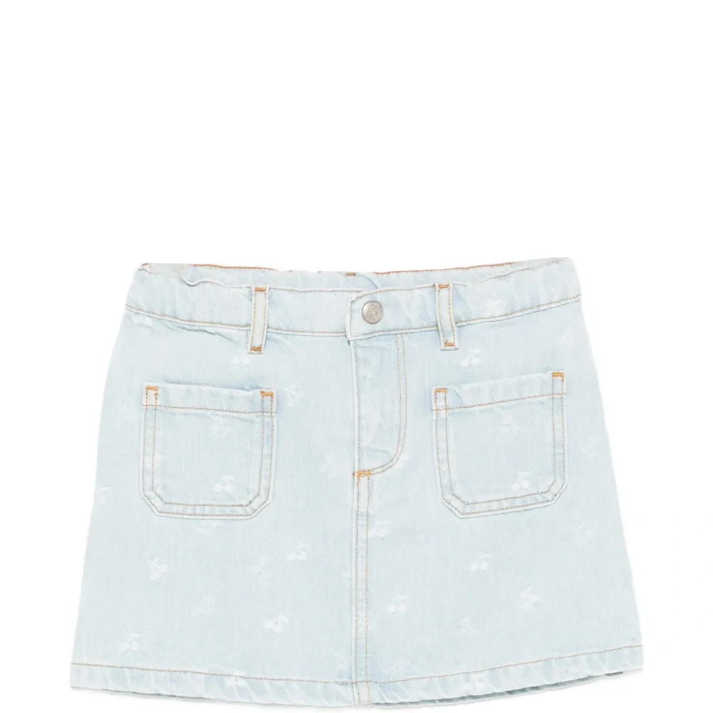 Юбка с передними карманами