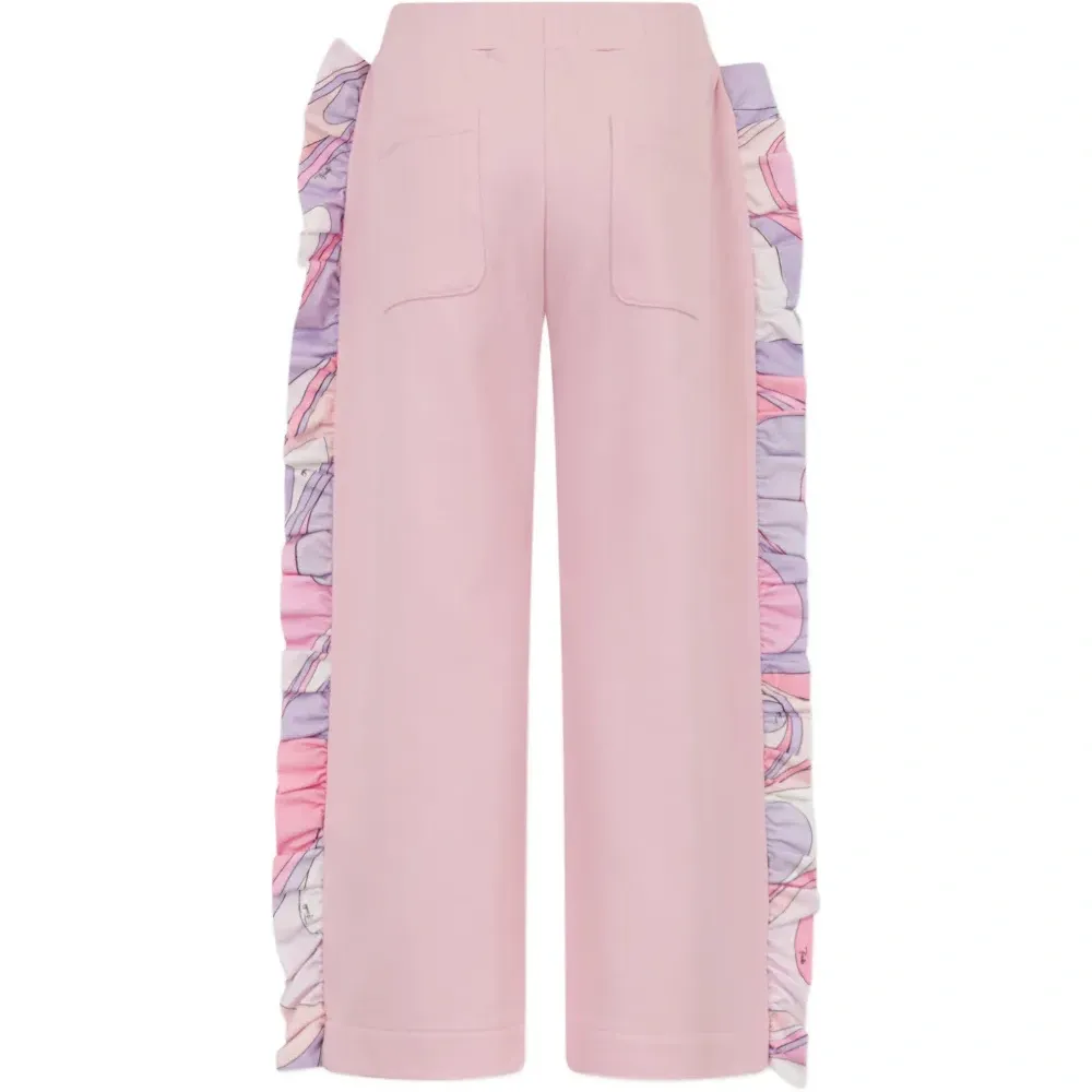 Брюки с оборками