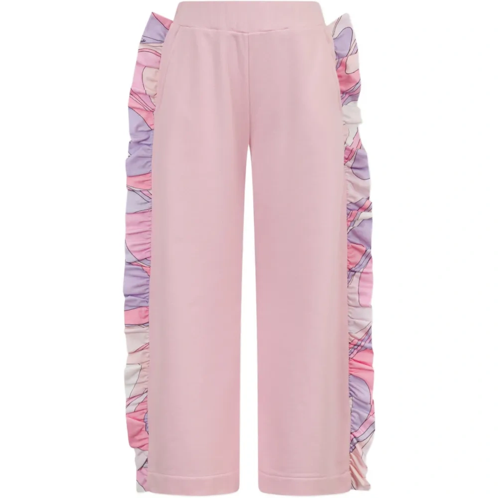 Брюки с оборками