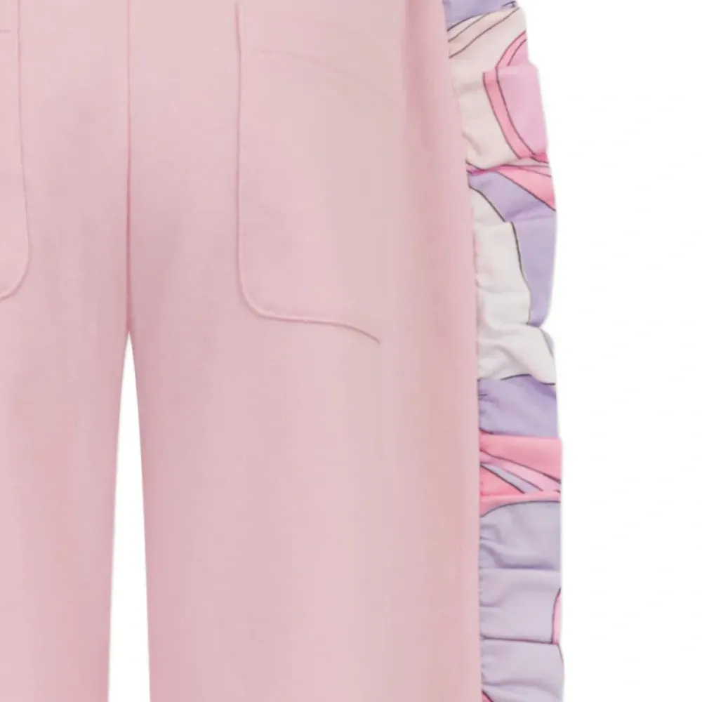 Брюки с оборками