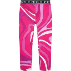 Леггинсы с радужным принтом