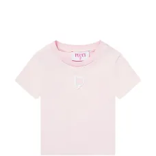 Футболка с нашивкой-логотипом